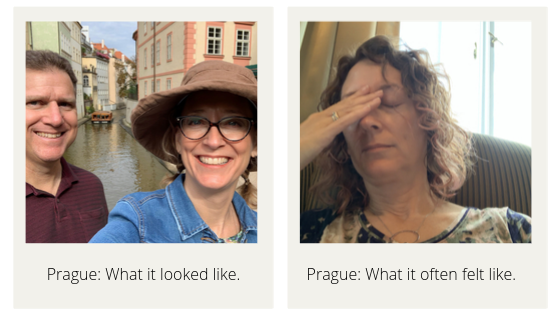 Mary in Prague: What it looked like vs What it often felt like